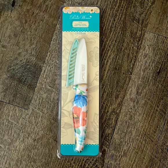 The Pioneer Woman Kitchen New In Package Pioneer Woman Delaney Ceramic Paring Knife With